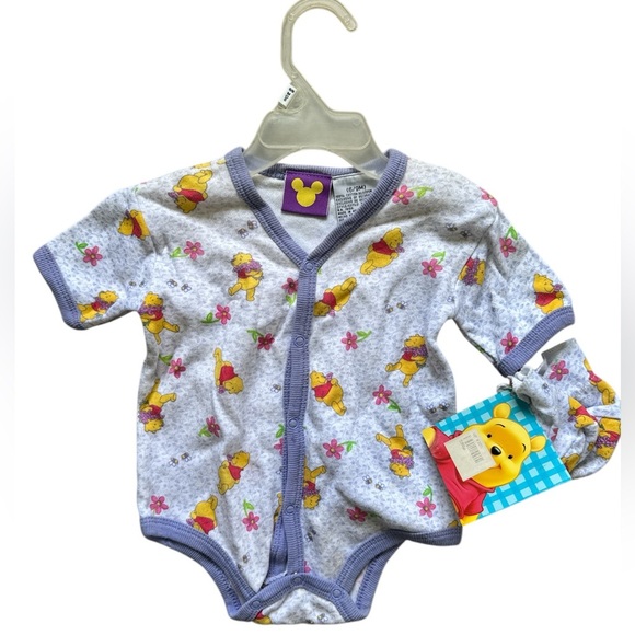 Winnie-the-Pooh Other - 90s  Vintage Disney Winnie the Pooh Baby Bodysuit (6-9M)